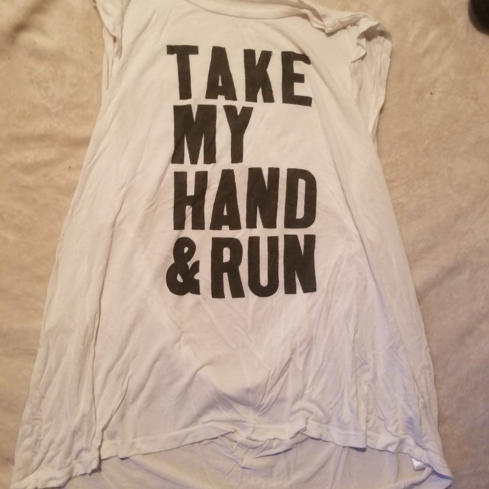 Open Back White Athletic Muscle Tee